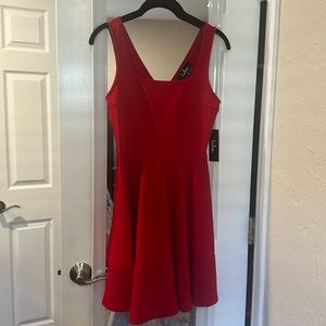 Lulu’s red mini dress size XS new with tags